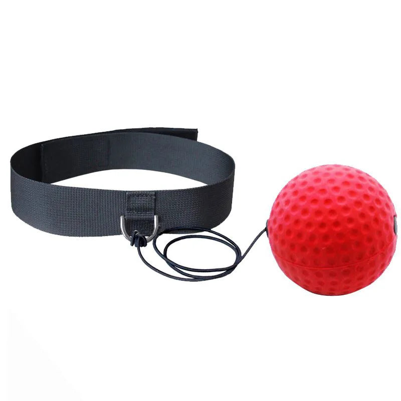 2PCS Boxing Reflex Ball Headband Set For Adults And Kids Speed Agility Training Hand Eye Coordination Sensory Autism ADHD Toys