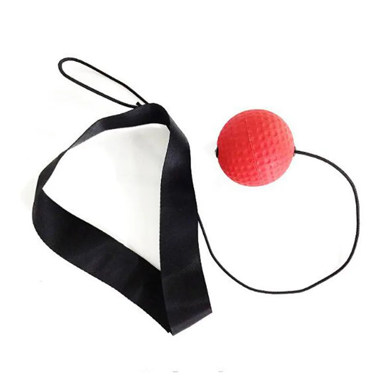 2PCS Boxing Reflex Ball Headband Set For Adults And Kids Speed Agility Training Hand Eye Coordination Sensory Autism ADHD Toys