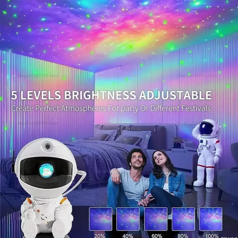 Creative Star Projection Light Full Room Starry Atmosphere Night Lamp Perfect Gift Colorful Stars for Kids Room Bedroom Decor