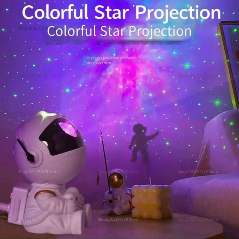 Creative Star Projection Light Full Room Starry Atmosphere Night Lamp Perfect Gift Colorful Stars for Kids Room Bedroom Decor