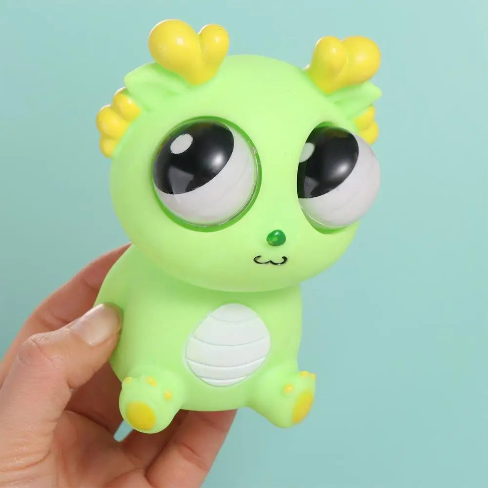 Simulation Dragon Burst Eye Dragon Squeeze TPR Squeeze Ball Toys Funny Creative Squeeze Stretching Ball Girl Toy