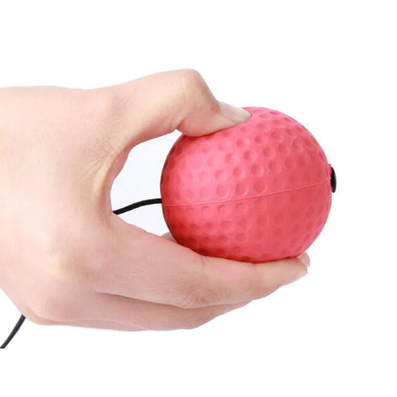 2PCS Boxing Reflex Ball Headband Set For Adults And Kids Speed Agility Training Hand Eye Coordination Sensory Autism ADHD Toys