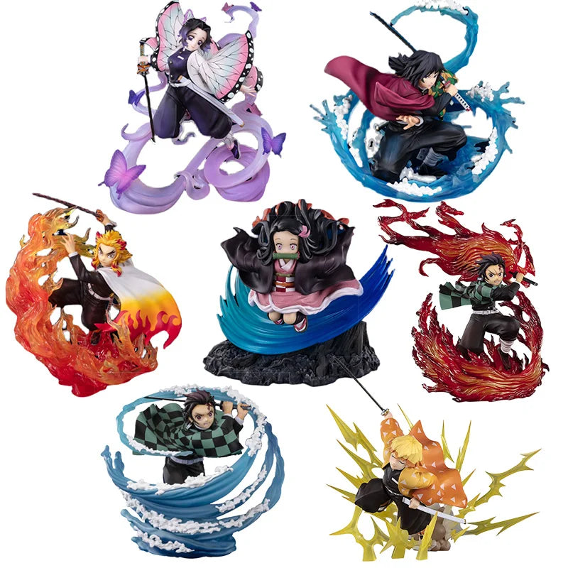 Demon Slayer Figure Mystery Box Kimetsu  Yaiba Anime Best Gift For Animer Figure Lucky Box