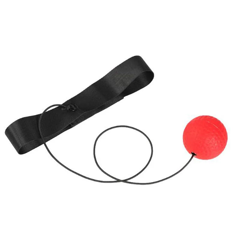 2PCS Boxing Reflex Ball Headband Set For Adults And Kids Speed Agility Training Hand Eye Coordination Sensory Autism ADHD Toys