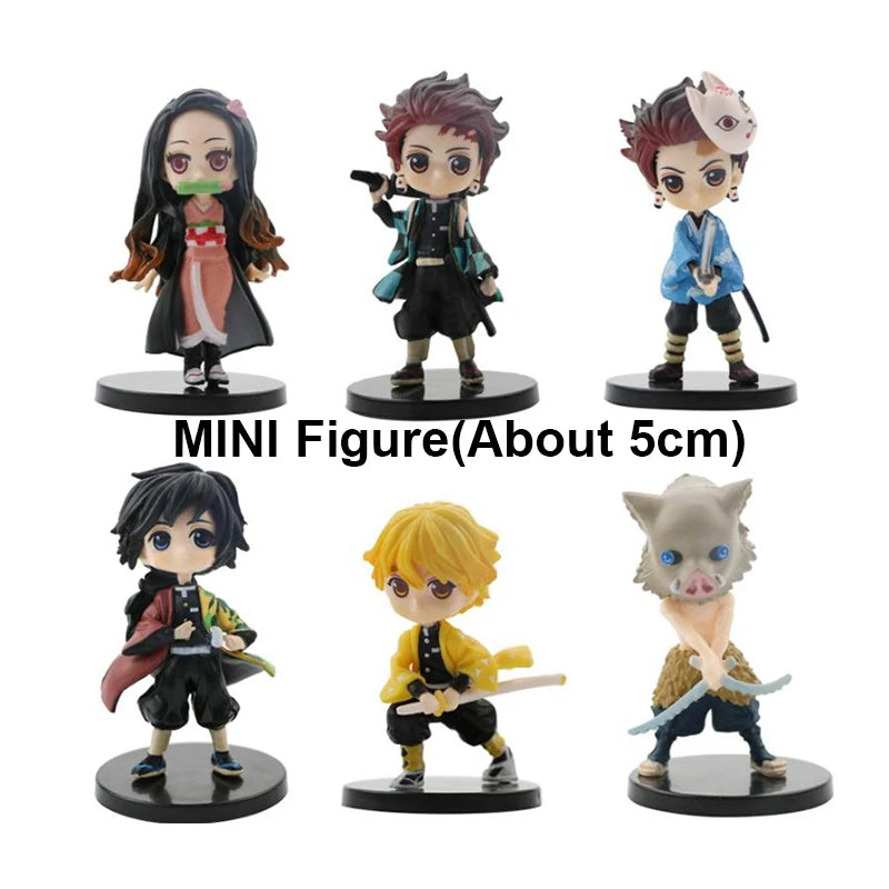 Demon Slayer Figure Mystery Box Kimetsu  Yaiba Anime Best Gift For Animer Figure Lucky Box