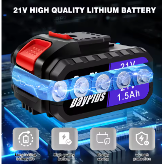 Cordless Drill Kit Electric Screwdriver Kit, 45Nm Cordless Combination Drill, LED Work Light, Home and Garden DIY Project Kit