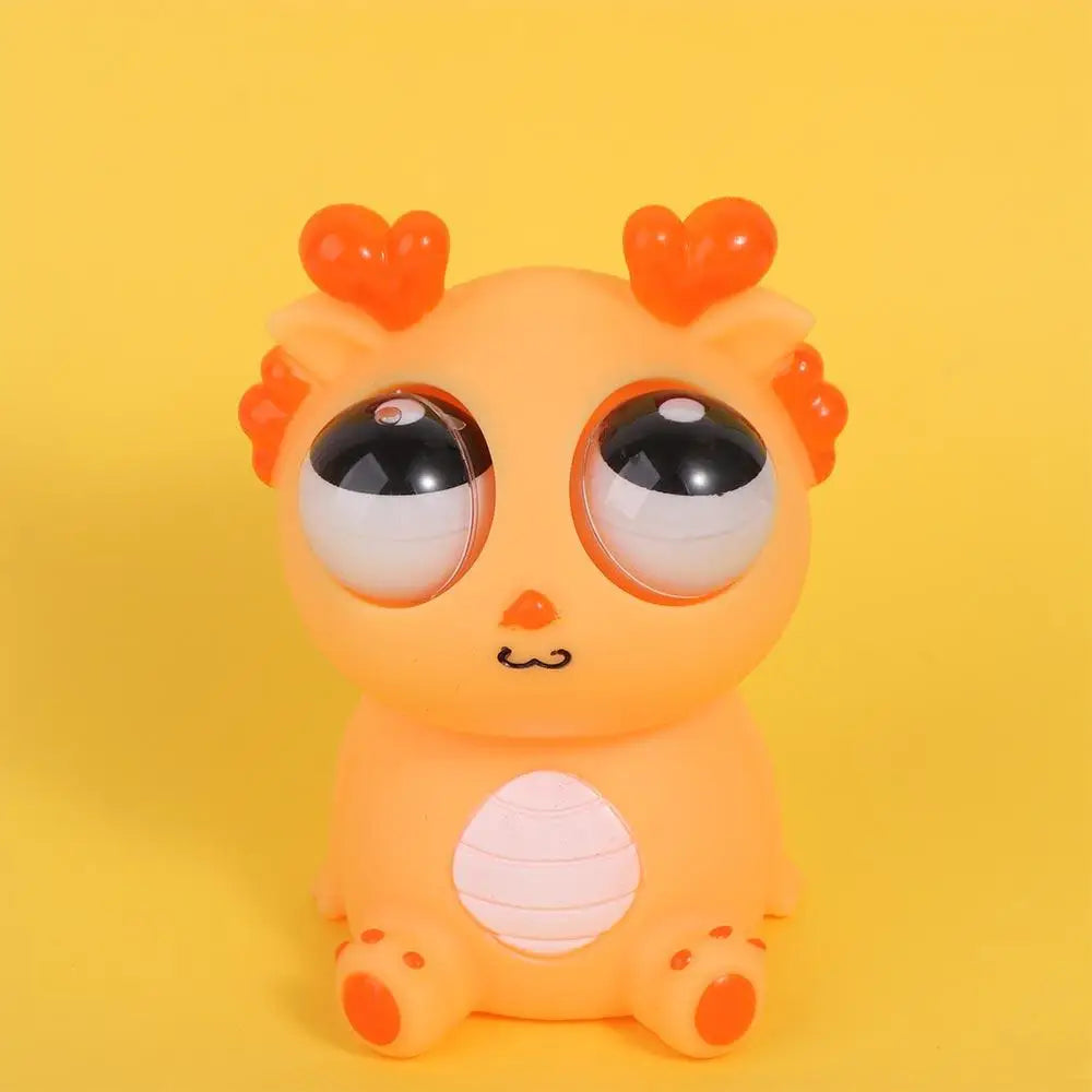 Simulation Dragon Burst Eye Dragon Squeeze TPR Squeeze Ball Toys Funny Creative Squeeze Stretching Ball Girl Toy