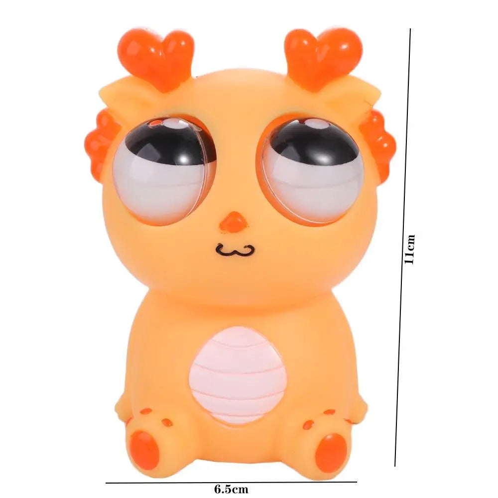Simulation Dragon Burst Eye Dragon Squeeze TPR Squeeze Ball Toys Funny Creative Squeeze Stretching Ball Girl Toy